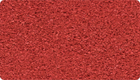 Farbmuster zum WARCO Farbton Rose (wie RAL 3017) für monochrome Oberflächen aus virgin EPDM.