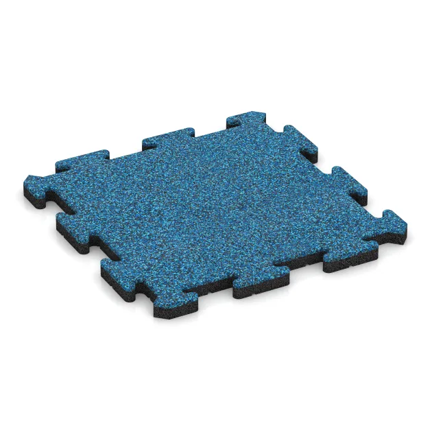 Buiten vlondertegel von WARCO im Farbdesign Atlantisch mit den Abmessungen 500 x 500 x 30 mm. Produktfoto von Artikel 2626 in der Aufsicht von schräg vorne.