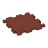 Zwembad onderplaat von WARCO im Farbdesign Baksteenrood mit den Abmessungen 500 x 500 x 30 mm. Produktfoto von Artikel 2816 in der Aufsicht von schräg vorne.