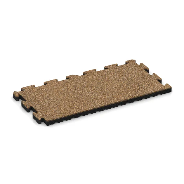 Randtegel HD von WARCO im Farbdesign Rattan Lounge mit den Abmessungen 1000 x 485 x 40 mm. Produktfoto von Artikel 5124 in der Aufsicht von schräg vorne.