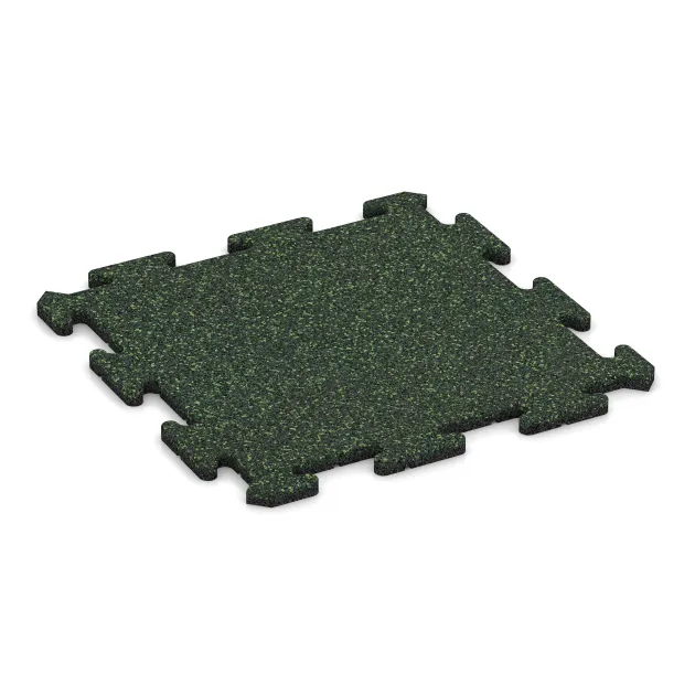 Zwembadrandtegel von WARCO im Farbdesign Engels Gras mit den Abmessungen 500 x 500 x 18 mm. Produktfoto von Artikel 0127 in der Aufsicht von schräg vorne.