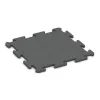 Sportvloerplaat HD 1,8 cm von WARCO im Farbdesign Leigrijs mit den Abmessungen 500 x 500 x 18 mm. Produktfoto von Artikel 0161 in der Aufsicht von schräg vorne.