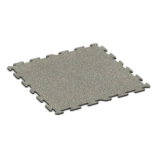 Zwembadrandtegel von WARCO im Farbdesign Lichtgrijs Graniet mit den Abmessungen 1000 x 1000 x 18 mm. Produktfoto von Artikel 0302 in der Aufsicht von schräg vorne.