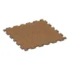 Zwembadrandtegel von WARCO im Farbdesign Terra Cotta mit den Abmessungen 1000 x 1000 x 18 mm. Produktfoto von Artikel 0304 in der Aufsicht von schräg vorne.