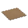 Zwembadrandtegel von WARCO im Farbdesign Rattan Lounge mit den Abmessungen 1000 x 1000 x 18 mm. Produktfoto von Artikel 0313 in der Aufsicht von schräg vorne.