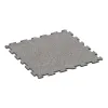 Sportvloerplaat HD 1,8 cm von WARCO im Farbdesign Grijs Melange mit den Abmessungen 1000 x 1000 x 18 mm. Produktfoto von Artikel 4605 in der Aufsicht von schräg vorne.