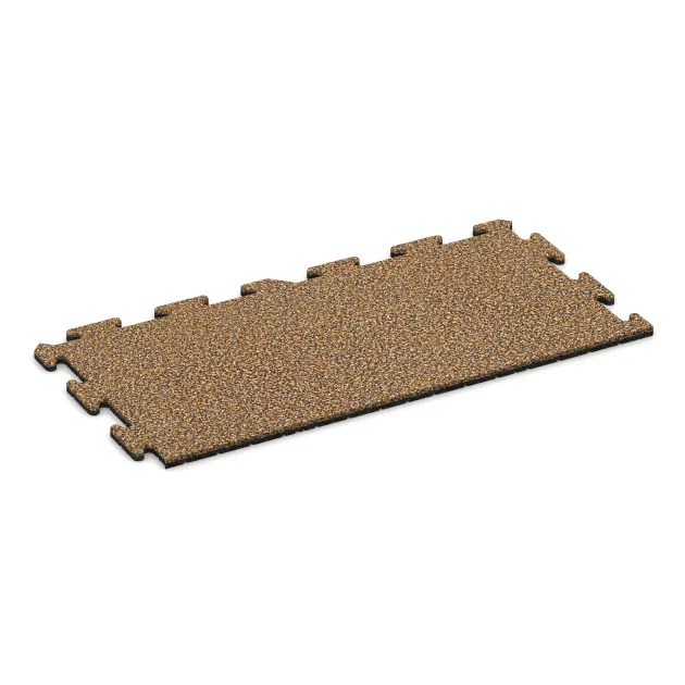 Randtegel HD von WARCO im Farbdesign Rattan Lounge mit den Abmessungen 1000 x 485 x 18 mm. Produktfoto von Artikel 4776 in der Aufsicht von schräg vorne.