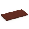 Paddocktegel Premium von WARCO im Farbdesign Baksteenrood mit den Abmessungen 100 x 50 x 5 cm | 0,50 m². Produktfoto von Artikel 6649 in der Aufsicht von schräg vorne.