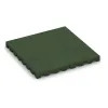 Geluidsisolatiepaneel von WARCO im Farbdesign Grasgroen mit den Abmessungen 500 x 500 x 45 mm. Produktfoto von Artikel 3864 in der Aufsicht von schräg vorne.