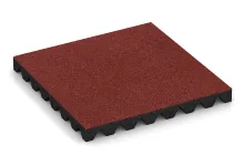 Rubber speelplaatstegel 5 cm - EN 1177 ≤ 145 cm