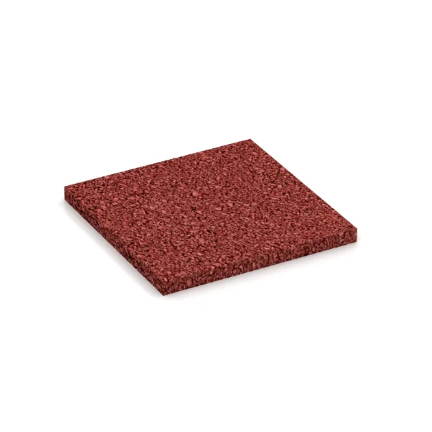 Kleurstaal von WARCO im Farbdesign Koraalrood mit den Abmessungen ca. 100 x 100 x 7 mm. Produktfoto von Artikel 4341 in der Aufsicht von schräg vorne.