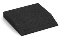 Randplaat (één zijde afgeschuind)