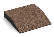 Randplaat (één zijde afgeschuind)