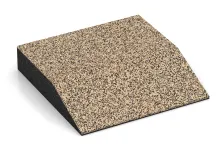 Randplaat (één zijde afgeschuind)