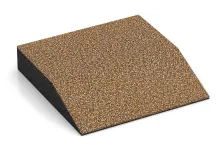 Randplaat (één zijde afgeschuind)