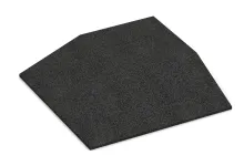 Hoekpaneel (twee zijden afgeschuind)