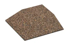 Hoekpaneel (twee zijden afgeschuind)