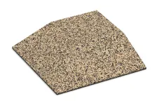 Hoekpaneel (twee zijden afgeschuind)