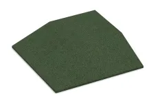 Hoekpaneel (twee zijden afgeschuind)