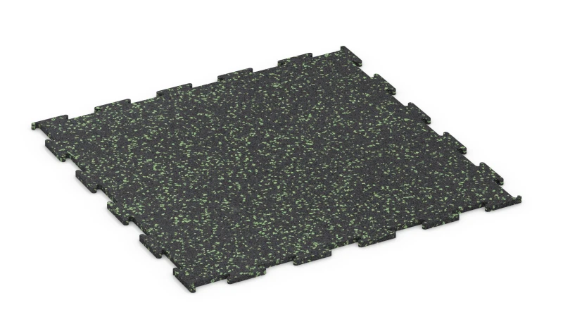 Licht Groen Gespikkeld