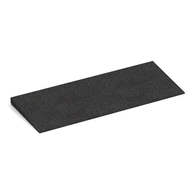 Drempelhulp 75 cm von WARCO im Farbdesign Antraciet mit den Abmessungen 75 x 30 cm | 8 < 35 mm. Produktfoto von Artikel 2388 in der Aufsicht von schräg vorne.