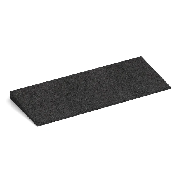 Drempelhulp 75 cm von WARCO im Farbdesign Antraciet mit den Abmessungen 75 x 30 cm | 8 < 45 mm. Produktfoto von Artikel 2468 in der Aufsicht von schräg vorne.