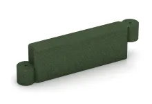 Rubberen borderblok