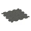Fitnessvloer Compact von WARCO im Farbdesign Donkergrijs Graniet mit den Abmessungen 485 x 485 x 8 mm. Produktfoto von Artikel 0882 in der Aufsicht von schräg vorne.
