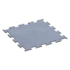 Fitness Performance Elite Trainingsvloer von WARCO im Farbdesign Nevelgrijs mit den Abmessungen 100 x 100 x 1 cm | 1,00 m². Produktfoto von Artikel 6146 in der Aufsicht von schräg vorne.