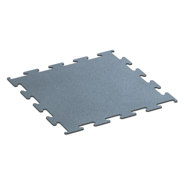 Fitness Performance Elite sportvloer von WARCO im Farbdesign Oudzilver mit den Abmessungen 100 x 100 x 1 cm | 1,00 m². Produktfoto von Artikel 6158 in der Aufsicht von schräg vorne.
