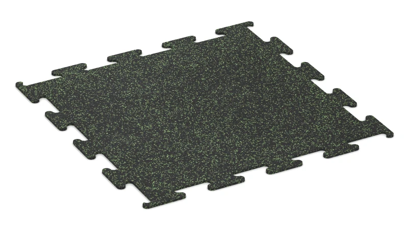 Licht Groen Gespikkeld