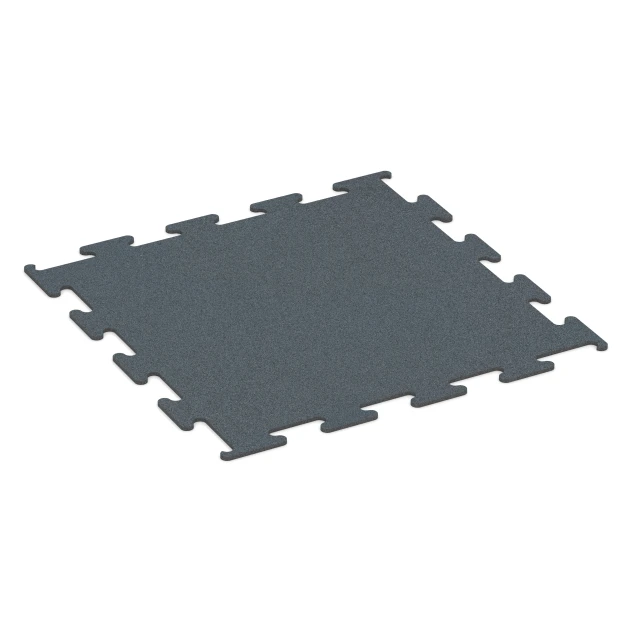 Fitness Performance Elite Trainingsvloer von WARCO im Farbdesign Varengroen mit den Abmessungen 100 x 100 x 1,5 cm | 1,00 m². Produktfoto von Artikel 6159 in der Aufsicht von schräg vorne.