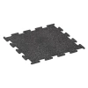 Fitness Performance Elite sportvloer von WARCO im Farbdesign Licht grijs gespikkeld mit den Abmessungen 100 x 100 x 1,5 cm | 1,00 m². Produktfoto von Artikel 3777 in der Aufsicht von schräg vorne.
