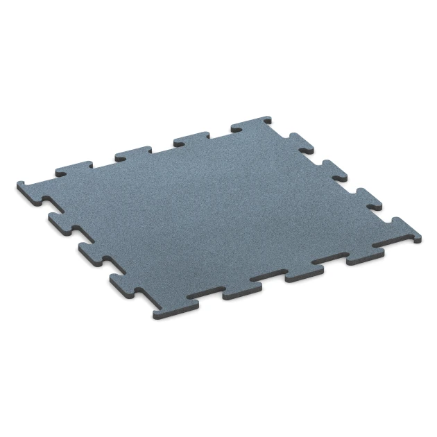 Fitness Performance Elite Trainingsvloer von WARCO im Farbdesign Oud zilver mit den Abmessungen 100 x 100 x 2 cm | 1,00 m². Produktfoto von Artikel 6162 in der Aufsicht von schräg vorne.