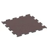 Fitness Performance Elite sportvloer von WARCO im Farbdesign Mineraalrood mit den Abmessungen 50 x 50 x 1 cm | 0,25 m². Produktfoto von Artikel 6151 in der Aufsicht von schräg vorne.