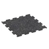Fitness Performance Elite Trainingsvloer von WARCO im Farbdesign Licht Grijs Gespeckeld mit den Abmessungen 500 x 500 x 10 mm. Produktfoto von Artikel 3779 in der Aufsicht von schräg vorne.
