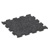 Fitness Performance Elite sportvloer von WARCO im Farbdesign Licht grijs gespikkeld mit den Abmessungen 50 x 50 x 1,5 cm | 0,25 m². Produktfoto von Artikel 3780 in der Aufsicht von schräg vorne.