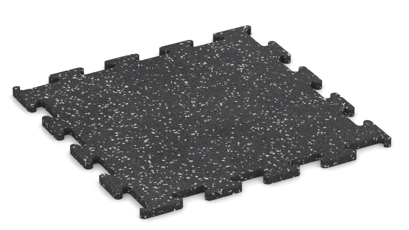 Licht grijs gespikkeld