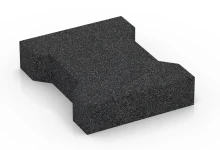 Rubber H-klinkers voor paarden