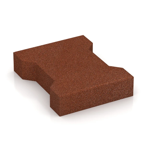 H-klinkers von WARCO im Farbdesign Baksteenrood mit den Abmessungen 20 × 16,5 × 4,3 cm | 0,0278 m². Produktfoto von Artikel 4460 in der Aufsicht von schräg vorne.