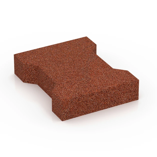 H-klinkers von WARCO im Farbdesign Baksteenrood mit den Abmessungen 20 x 16,5 x 4,5 cm | 0,0278 m². Produktfoto von Artikel 7069 in der Aufsicht von schräg vorne.