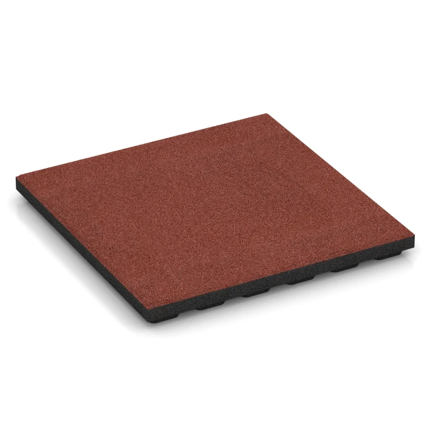 Ligmat voor honden von WARCO im Farbdesign Tomaatrood mit den Abmessungen 50 x 50 x 4 cm | 0,25 m². Produktfoto von Artikel 6187 in der Aufsicht von schräg vorne.