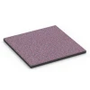 Rubberen speelplaatstegel – 90 cm von WARCO im Farbdesign Lavendel mit den Abmessungen 50 x 50 x 3 cm | 0,25 m². Produktfoto von Artikel 6418 in der Aufsicht von schräg vorne.
