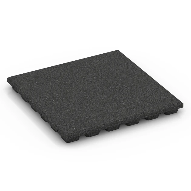 Valdempende tegel – 170 cm von WARCO im Farbdesign Antraciet mit den Abmessungen 50 x 50 x 4,8 cm | 0,25 m². Produktfoto von Artikel 6135 in der Aufsicht von schräg vorne.