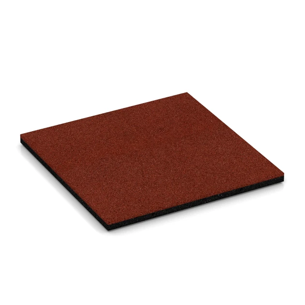 Vloer voor hondenren von WARCO im Farbdesign Baksteenrood mit den Abmessungen 50 x 50 x 3 cm | 0,25 m². Produktfoto von Artikel 7081 in der Aufsicht von schräg vorne.