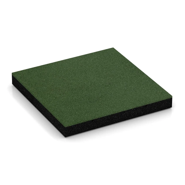 Valdempende tegel – 180 cm von WARCO im Farbdesign Grasgroen mit den Abmessungen 50 x 50 x 6 cm | 0,25 m². Produktfoto von Artikel 6267 in der Aufsicht von schräg vorne.