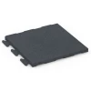 Fitnessvloertegel Classic von WARCO im Farbdesign Leisteengrijs mit den Abmessungen 50 x 50 x 3 cm | 0,25 m². Produktfoto von Artikel 6978 in der Aufsicht von schräg vorne.