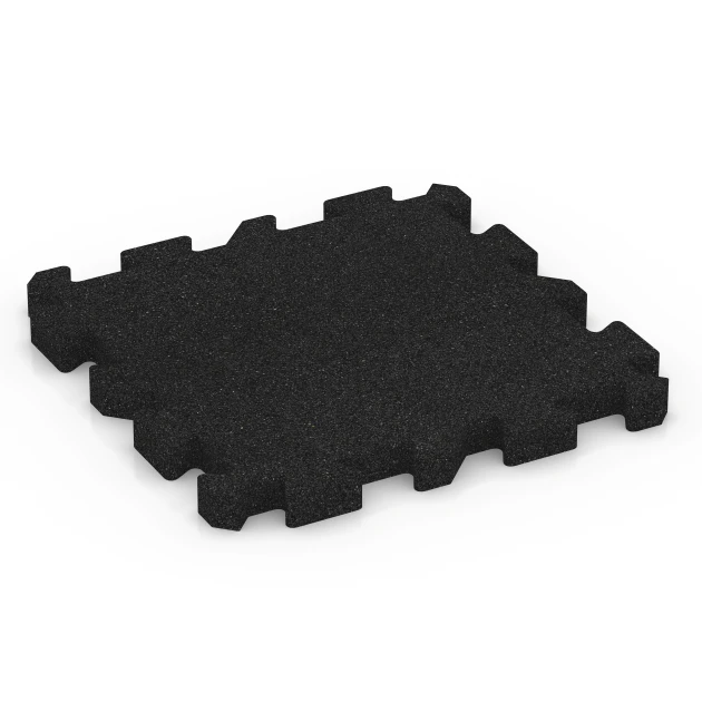 Multisport sporttegel von WARCO im Farbdesign Antraciet mit den Abmessungen 50 x 50 x 4 cm | 0,25 m². Produktfoto von Artikel 6980 in der Aufsicht von schräg vorne.