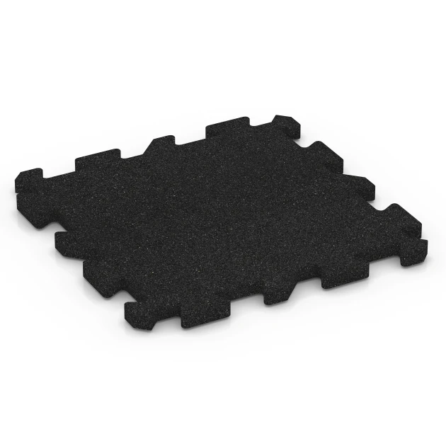 Multisport sporttegel von WARCO im Farbdesign Antraciet mit den Abmessungen 50 x 50 x 3 cm | 0,25 m². Produktfoto von Artikel 6987 in der Aufsicht von schräg vorne.