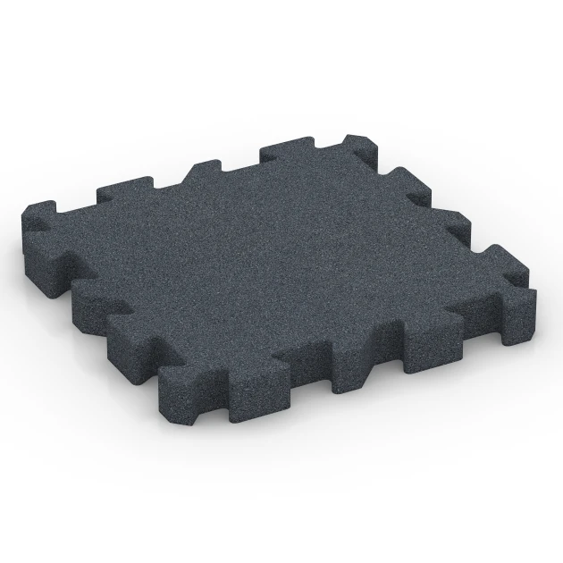 Valtegel met puzzelverbinding von WARCO im Farbdesign Leisteengrijs mit den Abmessungen 50 x 50 x 6 cm | 0,25 m². Produktfoto von Artikel 6319 in der Aufsicht von schräg vorne.